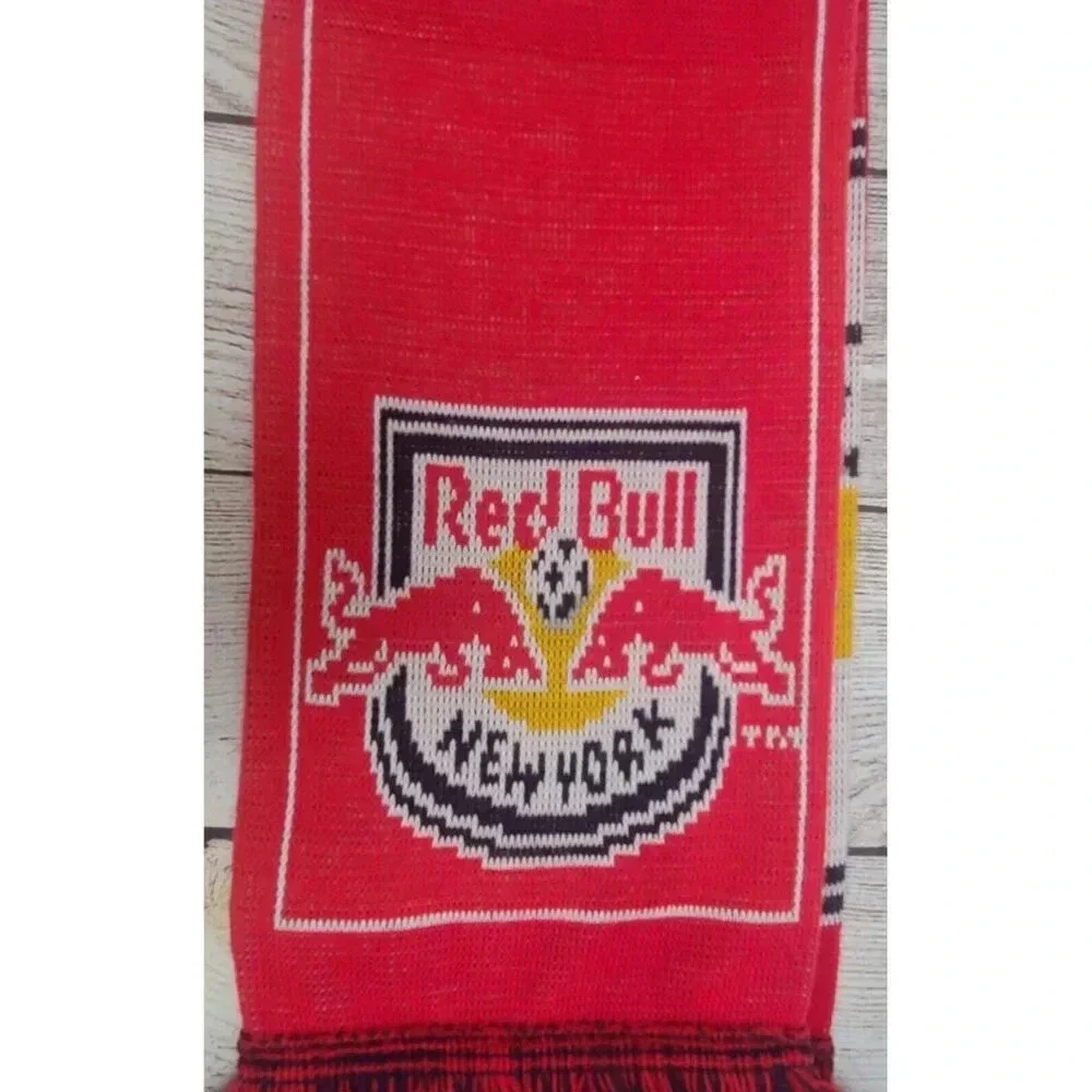 Ruffneck Scarves Major League Soccer New York Red Bulls Scarf Red White